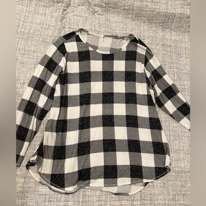 Old Navy Plaid Sweater 3X